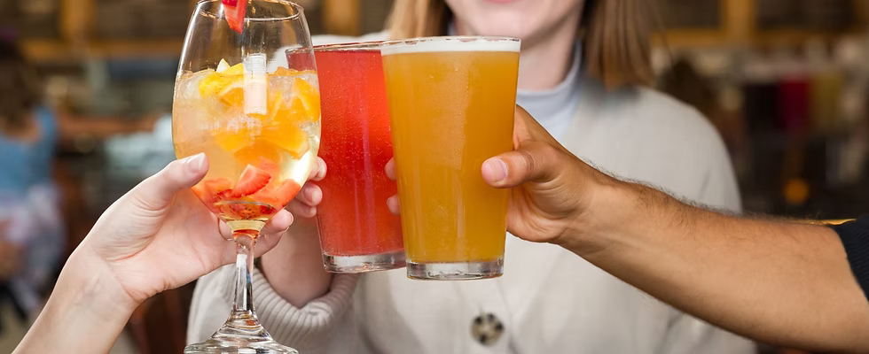 Enjoy cocktails for and well drinks during Happy Hour from Tuesday to Sunday