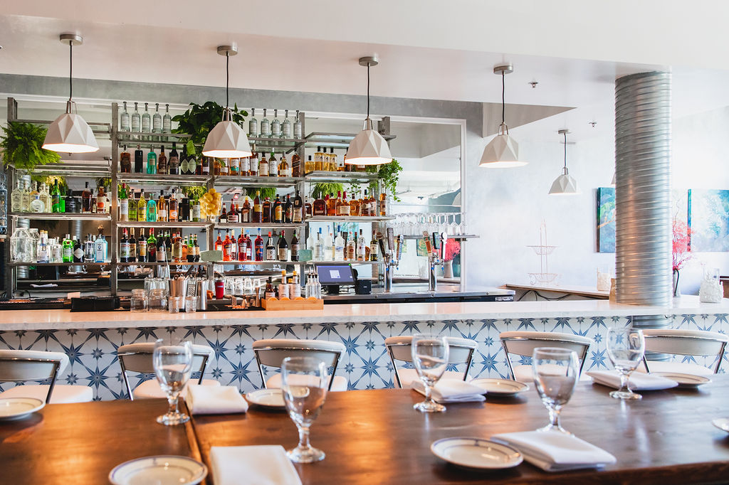 Enjoy daily happy hour with food and drink specials from 4 PM to 6 PM